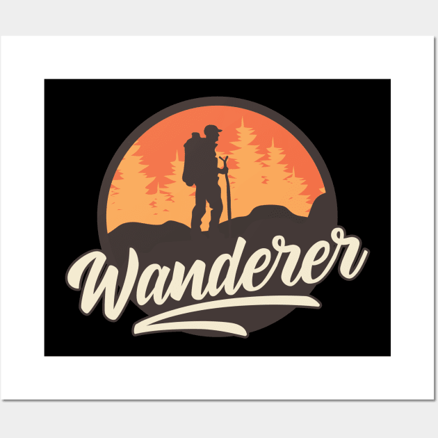 WANDERER Wall Art by KAESWARI